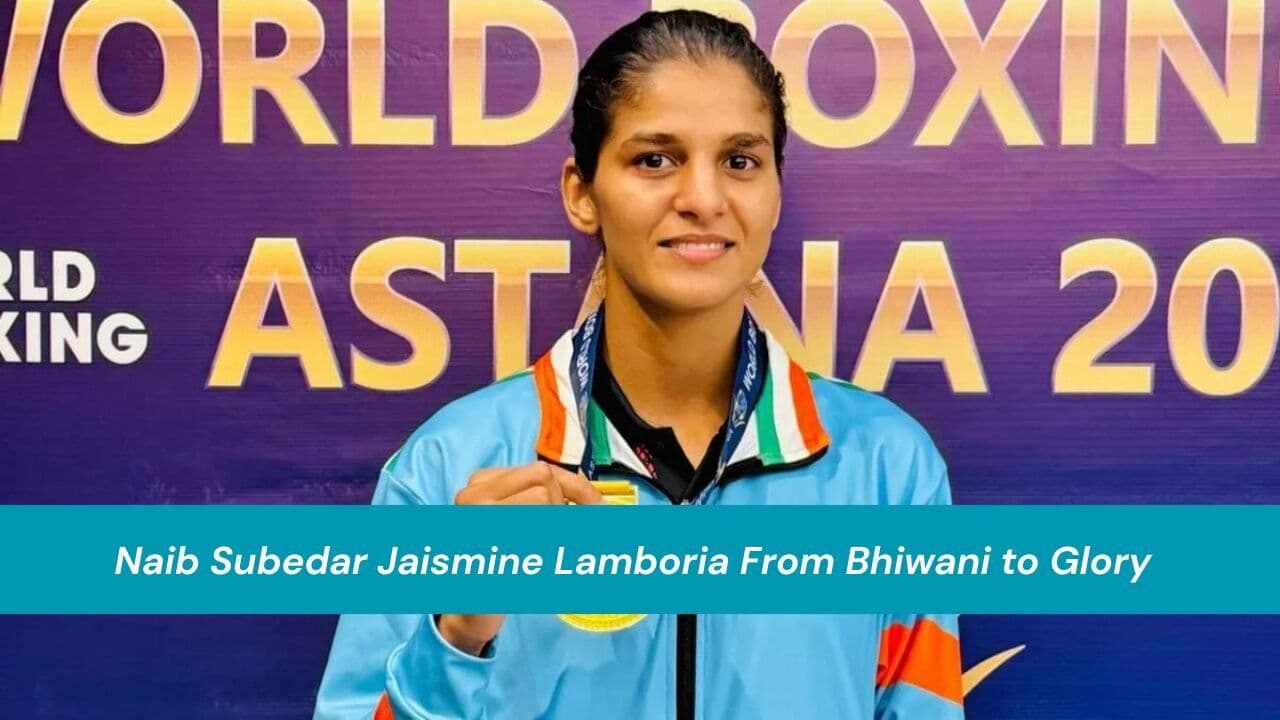 Naib Subedar Jaismine Lamboria From Bhiwani to Glory