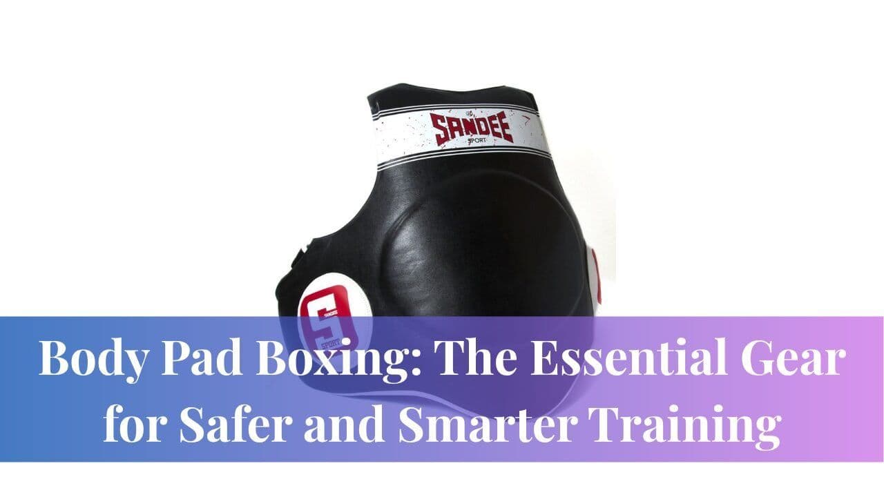 Body Pad Boxing: The Essential Gear for Safer Training