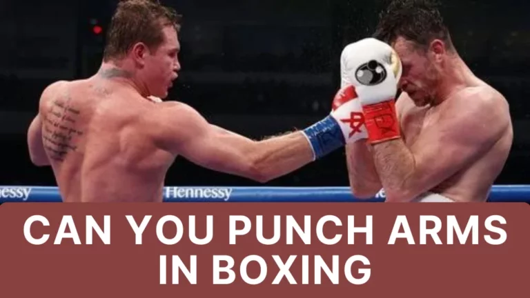 Can You Punch Arms in Boxing