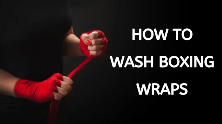 How to Wash Boxing Wraps