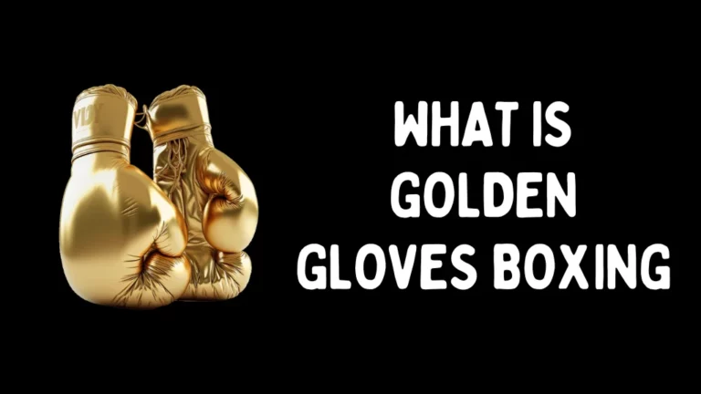 What is Golden Gloves Boxing