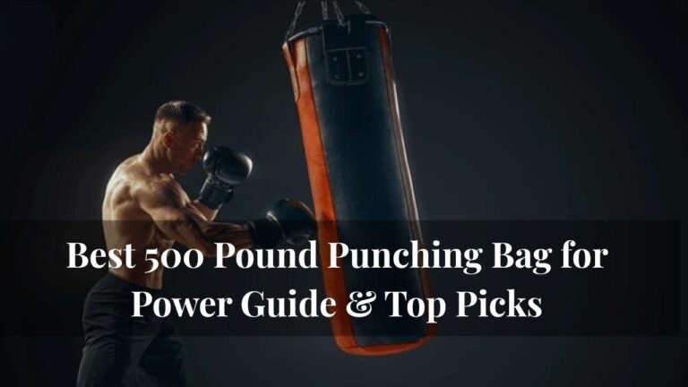 Best 500 Pound Punching Bag for Power Guide & Top Picks