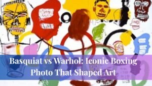 Basquiat vs Warhol: Iconic Boxing