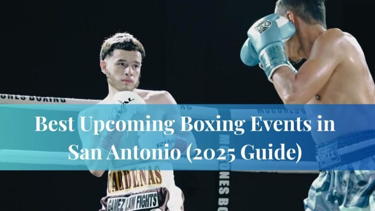 Best Upcoming Boxing Events in San Antonio
