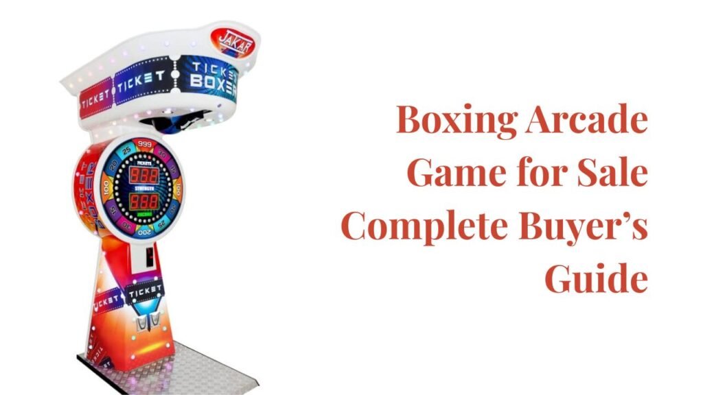 Boxing Arcade Game for Sale: Complete Buyer’s Guide