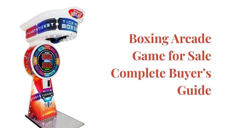 Boxing Arcade Game for Sale: Complete Buyer’s Guide
