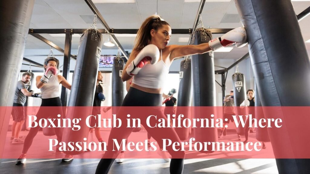 Boxing Club in California