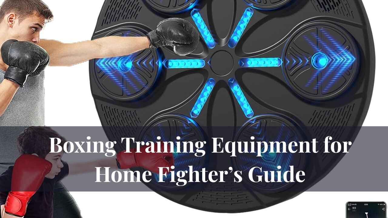 Boxing Training Equipment for Home Fighter’s Guide