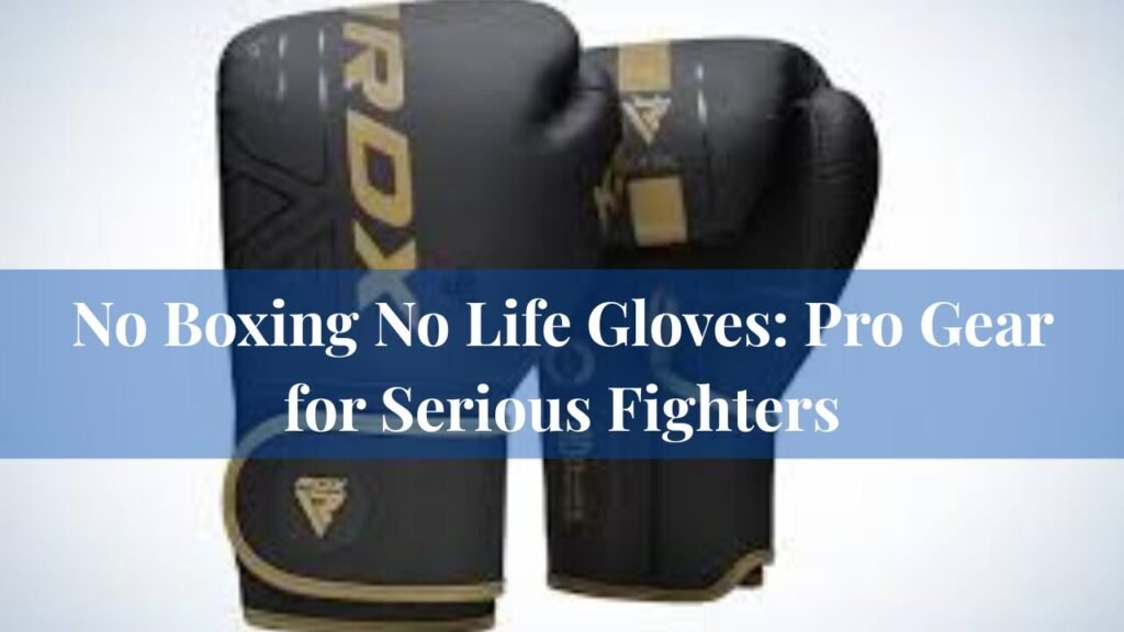 No Boxing No Life Gloves: Pro Gear for Serious Fighters