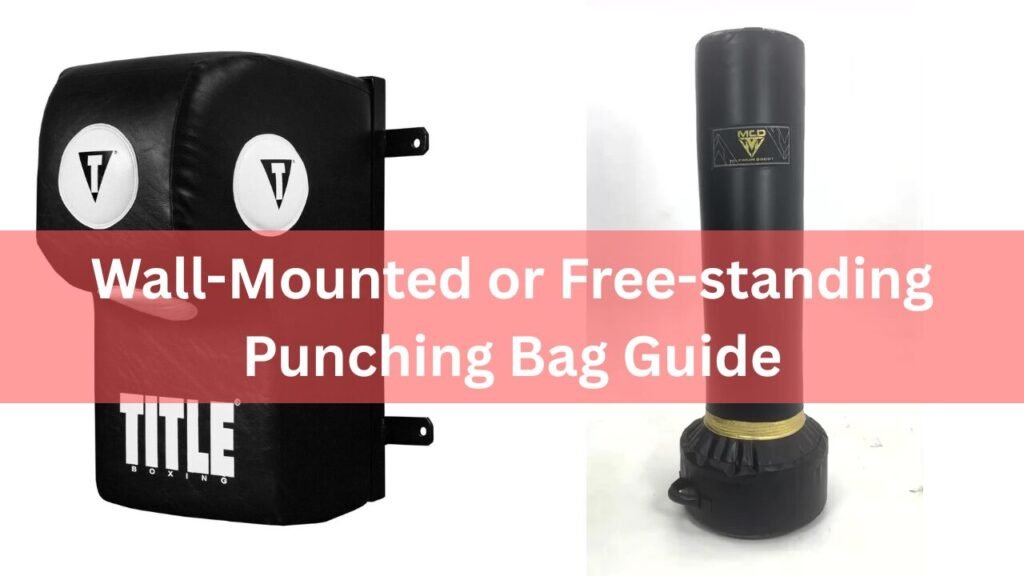Wall-Mounted or Free-standing Punching Bag Guide