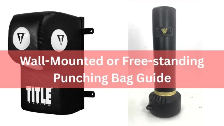 Wall-Mounted or Free-standing Punching Bag Guide
