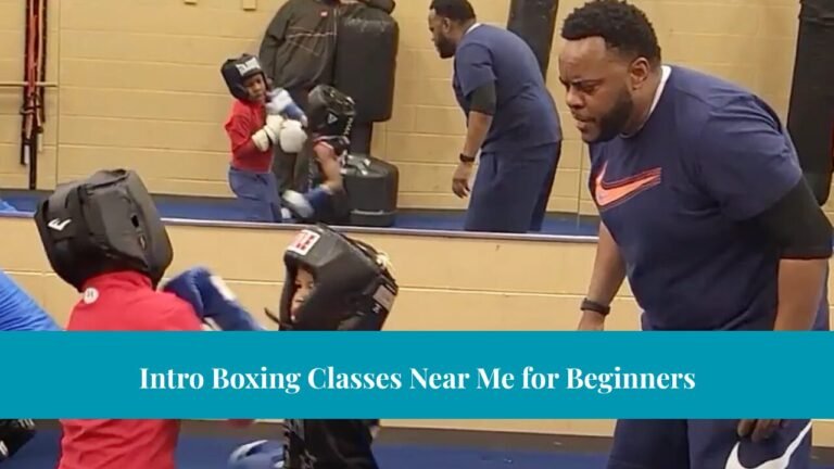 Intro Boxing Classes Near Me for Beginners