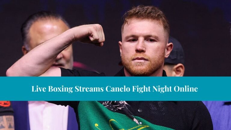 Boxing Streams Canelo