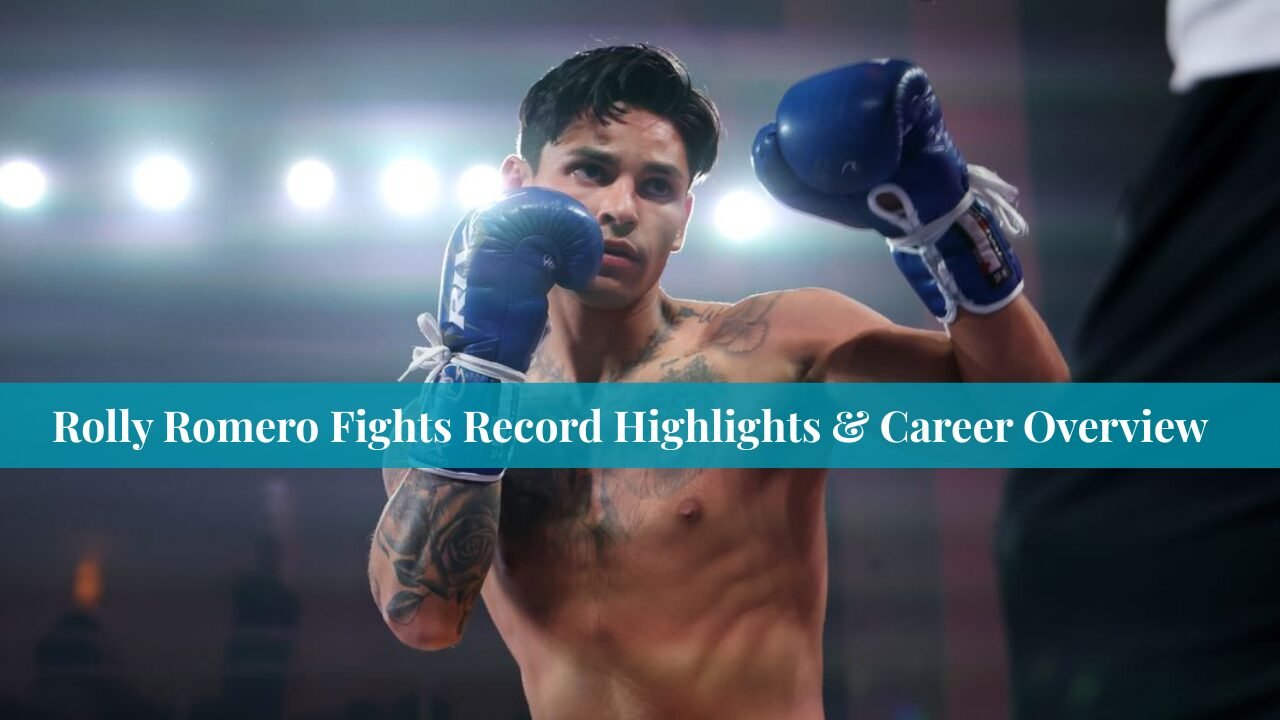 Rolly Romero's Boxing Record: A Thrilling Journey to the Top