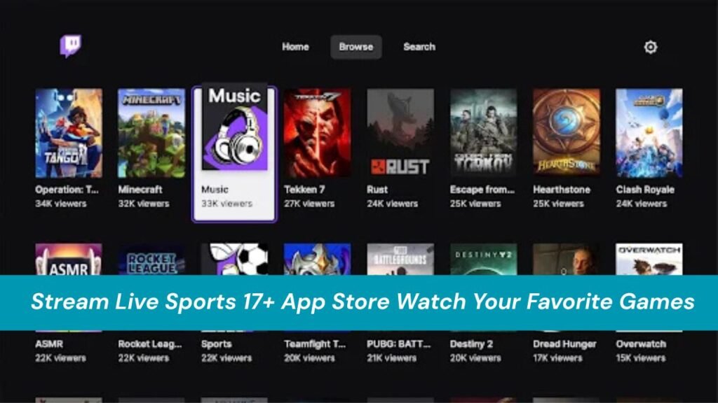 Stream Live Sports 17+ App Store Watch Your Favorite Games