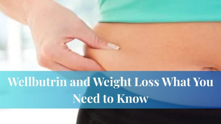Wellbutrin and Weight Loss