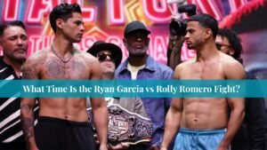 What Time Is the Ryan Garcia vs Rolly Romero Fight?