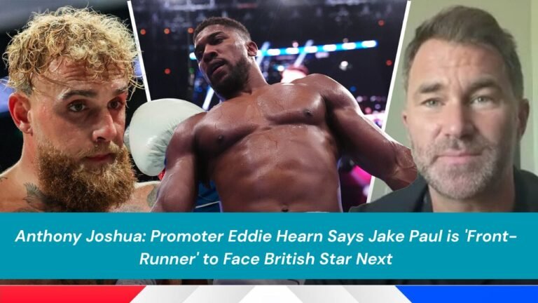 Anthony Joshua Jake Paul Fight