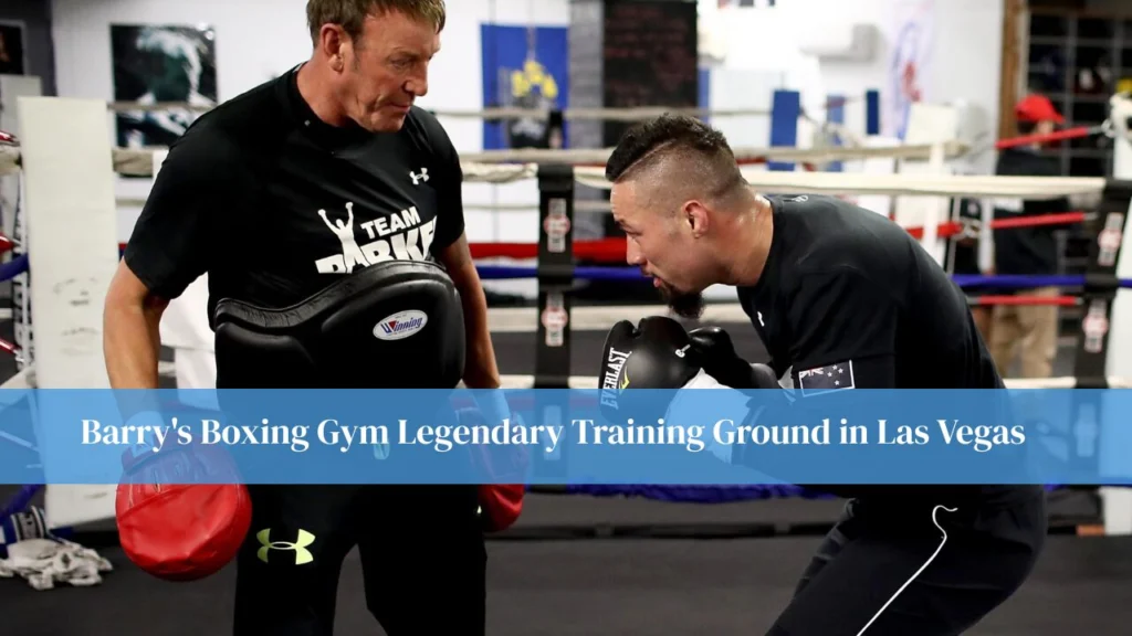Barry's Boxing Gym