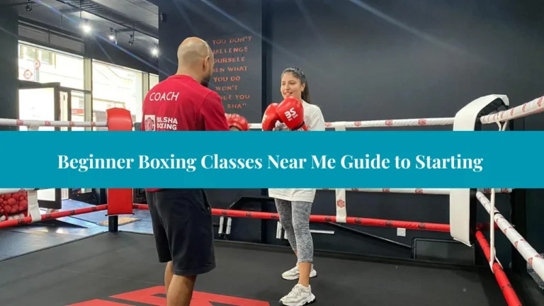 Beginner Boxing Classes