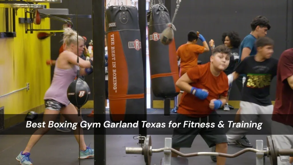 Boxing Gym Garland Texas