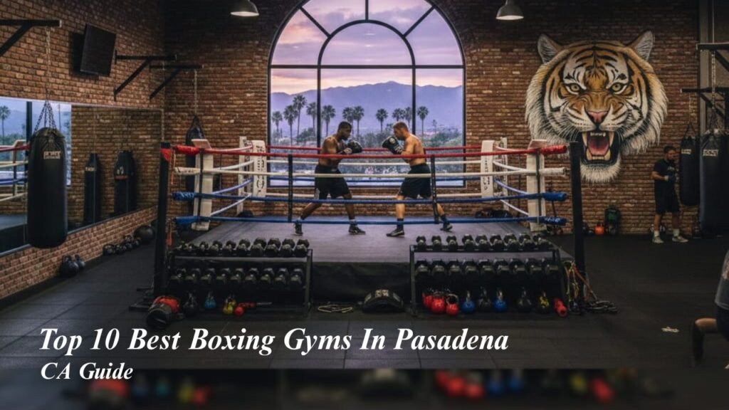 Best boxing gyms in Pasadena for training sessions