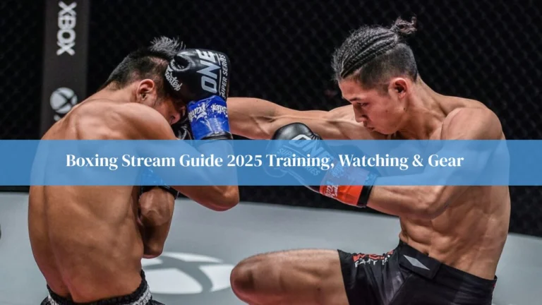 Boxing Stream Guide 2025 Training,