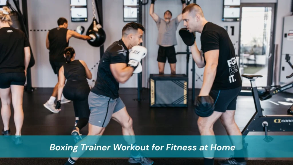 Boxing Trainer Workout