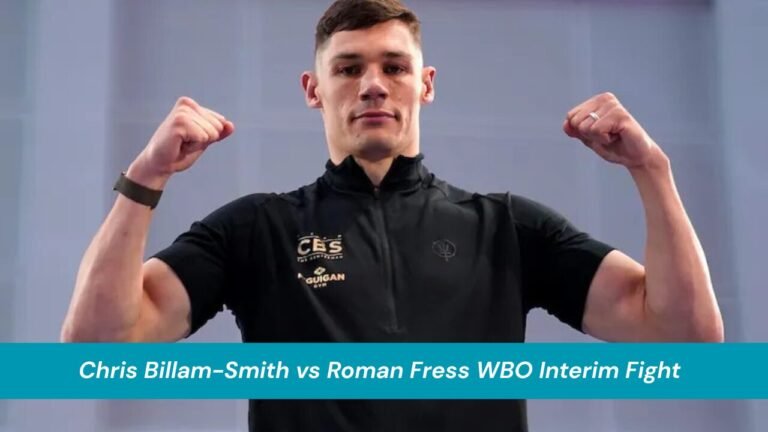 Chris Billam-Smith vs Roman Fress WBO