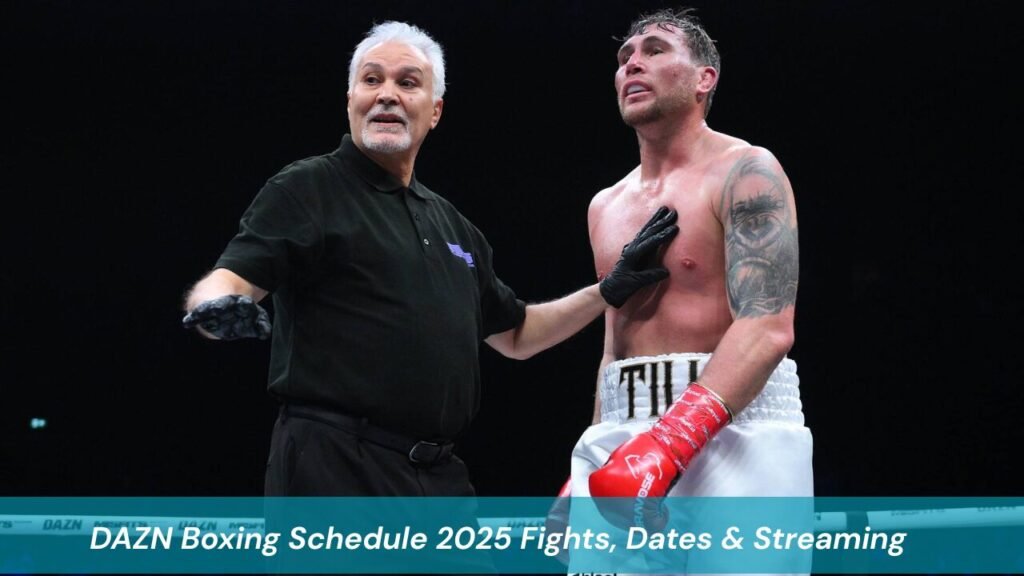 DAZN Boxing Schedule 2025 Fights