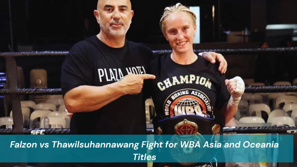 Falzon vs Thawilsuhannawang Fight for WBA Asia