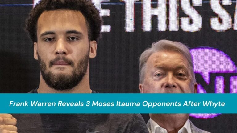 Frank Warren Reveals 3 Moses Itauma