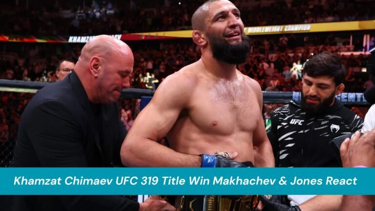 Khamzat Chimaev UFC 319 Title