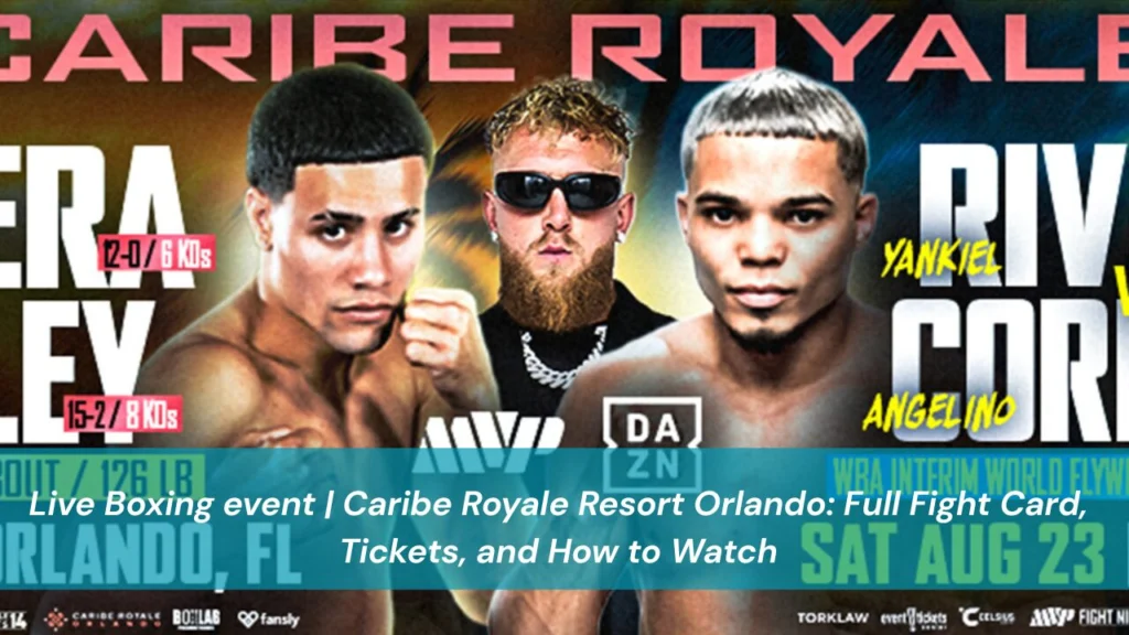 Boxing Caribe Royale Orlando