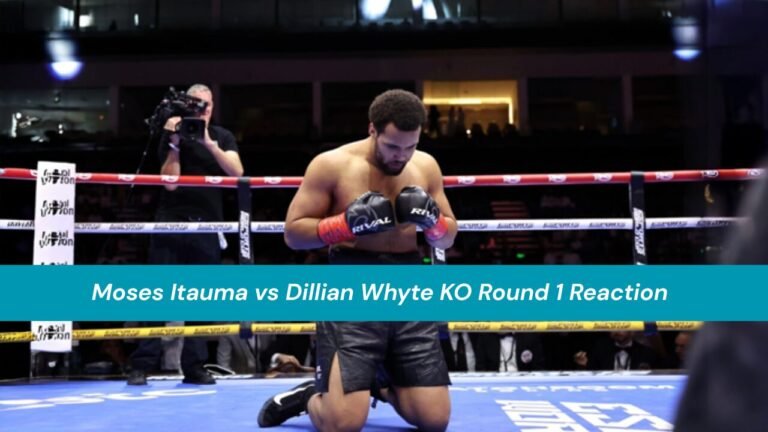 Moses Itauma vs Dillian Whyte