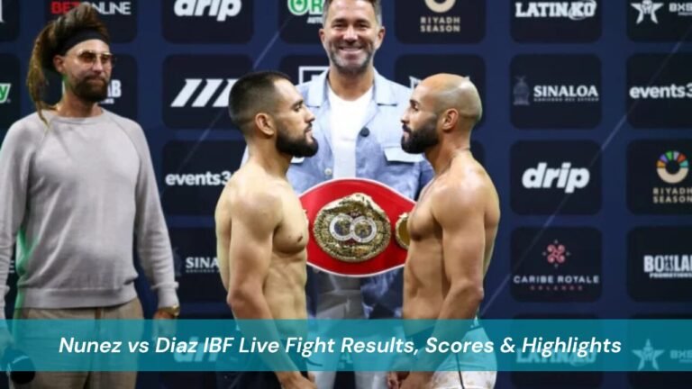 Nunez vs Diaz IBF Live Fight