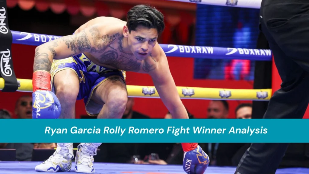 Ryan Garcia Rolly Romero fight
