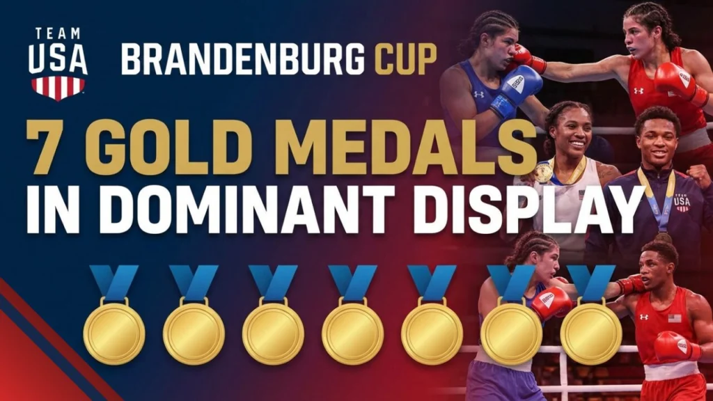 Team USA Brandenburg Cup Wins 7 Gold Medals