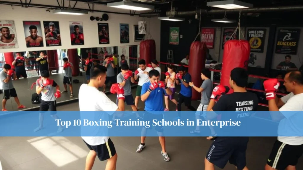 Boxing Training Schools in Enterprise