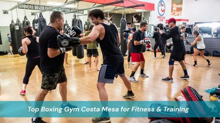 Boxing Gym Costa Mesa for Fitness