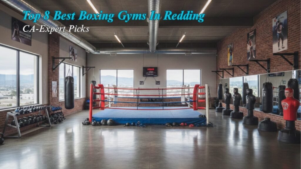 Boxing workout session at the top Redding boxing gym