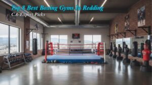 Boxing workout session at the top Redding boxing gym