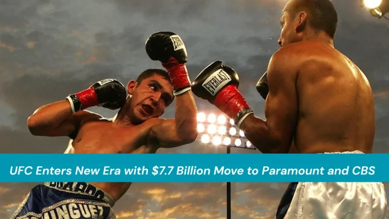 UFC Enters New Era with $7.7 Billion