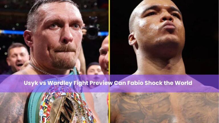 Usyk vs Wardley Fight Preview Can Fabio Shock