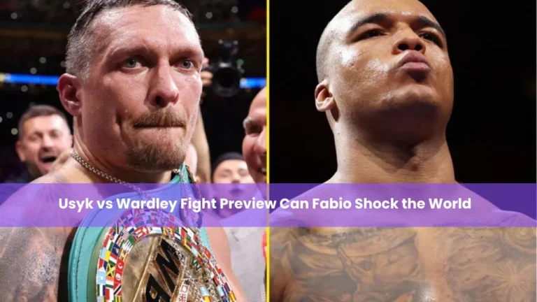 Usyk vs Wardley Fight Preview Can Fabio Shock