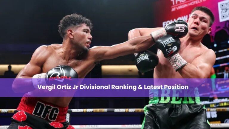 Vergil Ortiz Jr Divisional Ranking