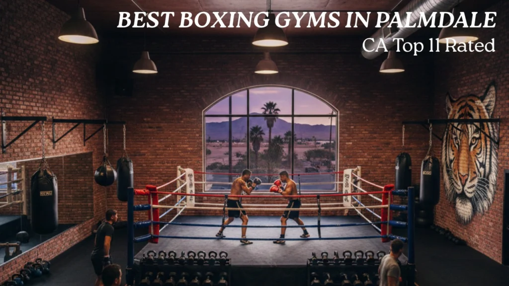 Top-rated boxing gyms in Palmdale, CA for beginners & pros