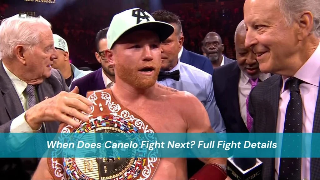 When Does Canelo Fight Next