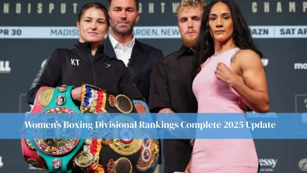 Women’s Boxing Divisional Rankings